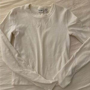 Sunday Best Cream Long Sleeve Tee